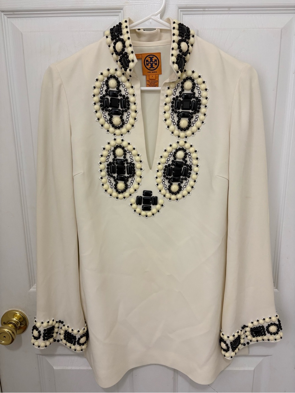 Tory Burch Helene Embellished Tunic
